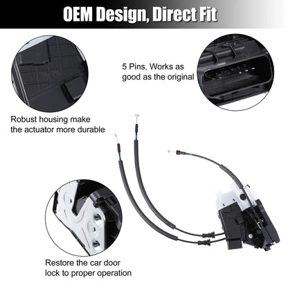 Rear Left Door Latch Lock Actuator for Hyundai Tucson (2016-2019)