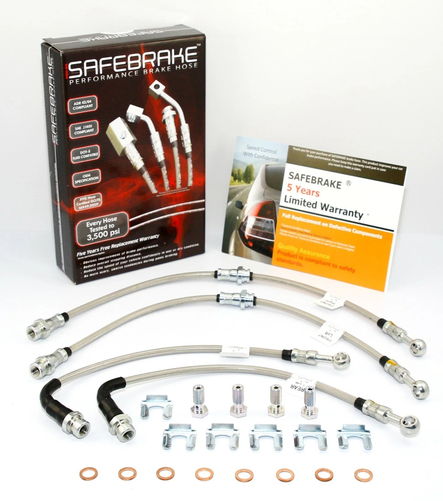 Brake Line Kit for Mitsubishi Lancer EVO 4/5/6 (1996-2001)