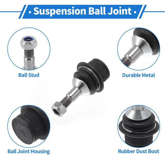 2 x Front Lower Ball Joints for Jeep Grand Cherokee (2011-2021)