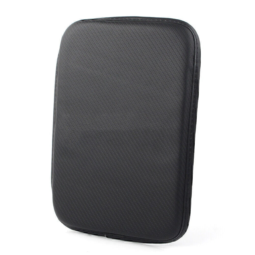 Universal Car Armrest Pad Cover for Auto Center Console - PU Leather Mat