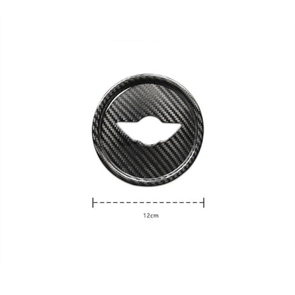 Carbon Fiber Steering Wheel Center Cover for Mini F54 F55 F56 F57 F60 (19-20)
