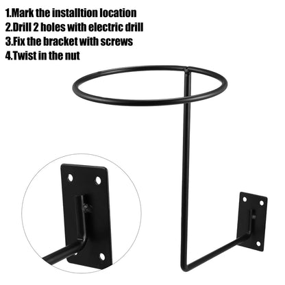 2pcs / Helmet Hanger Wall Mount Hook for Motorcycle