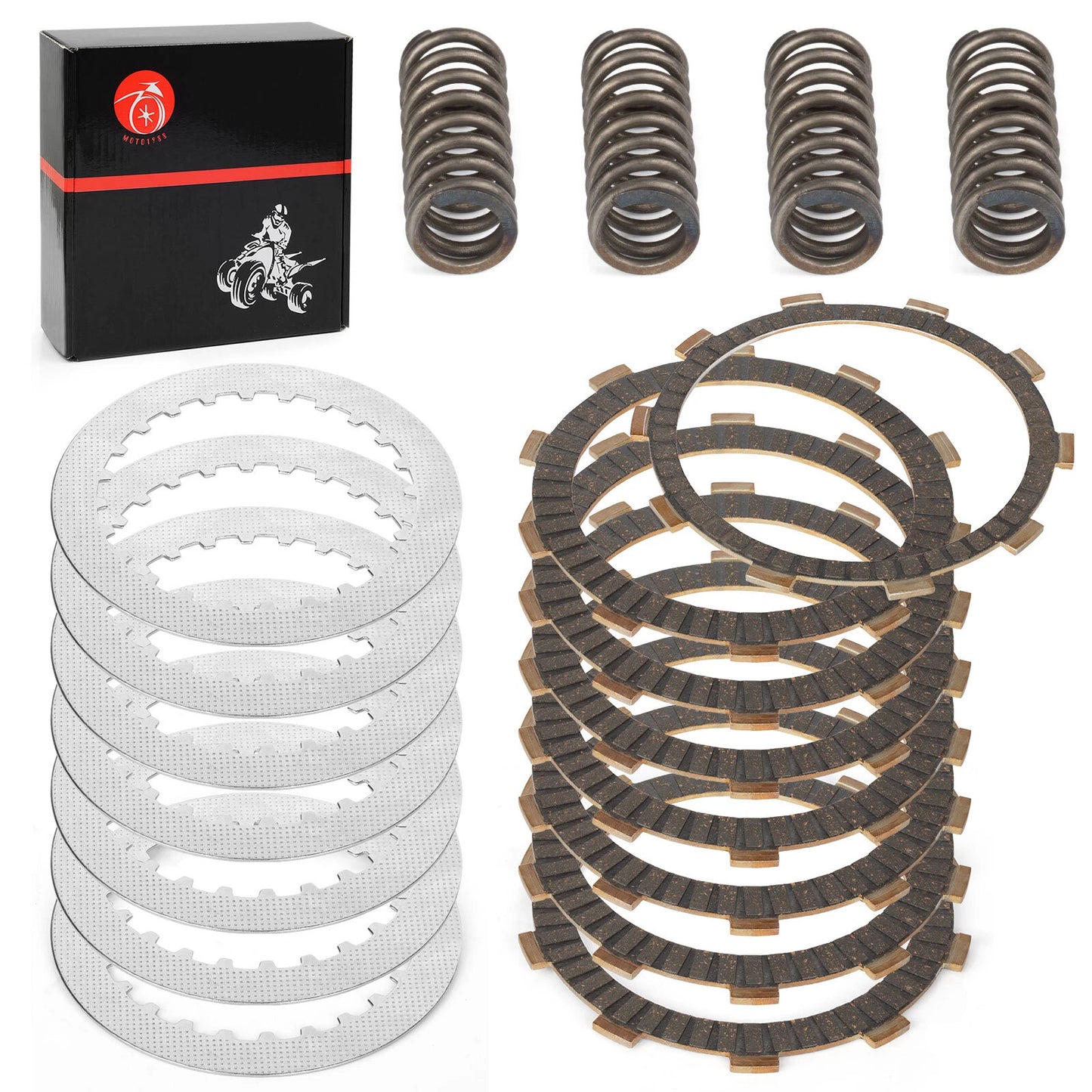 Clutch Friction Steel Plates for Honda VT750C2 / VT750CBS (2007–2024)