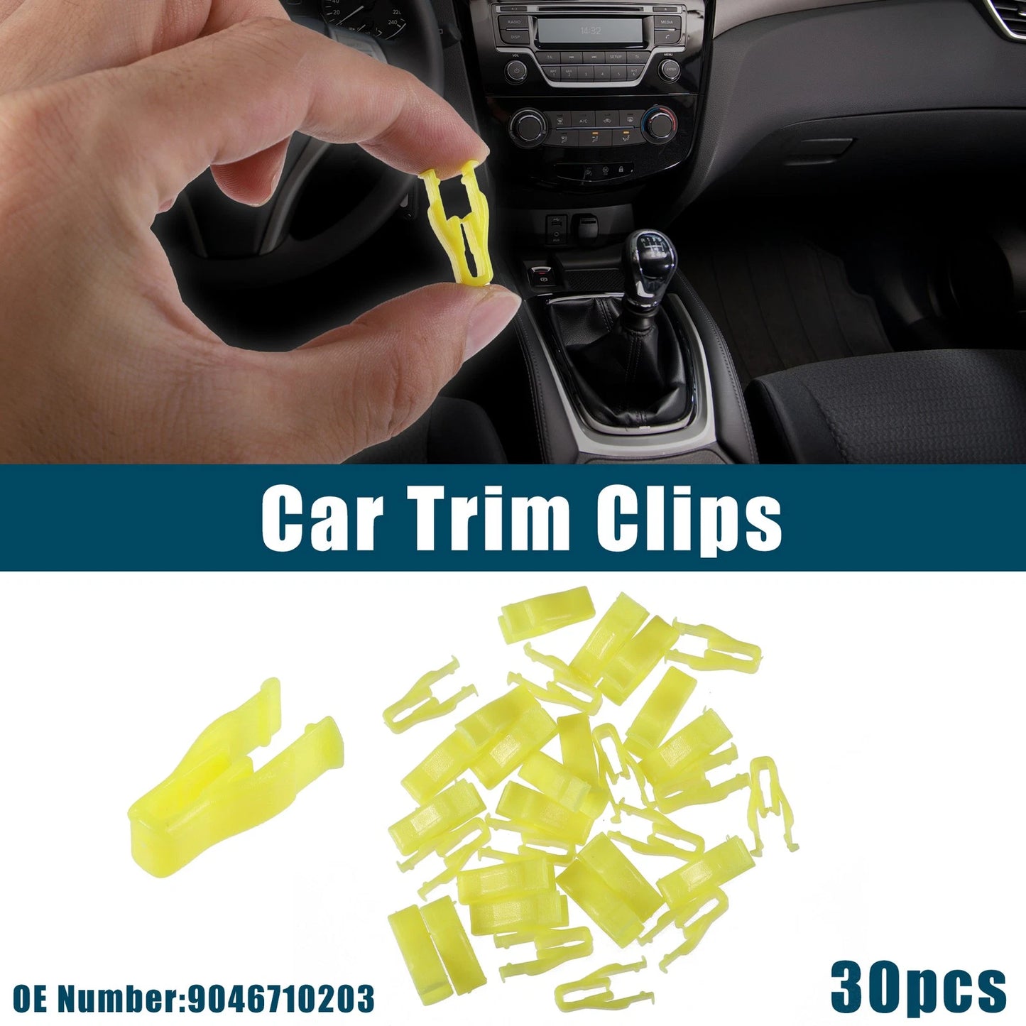 Interior Retainer Clip / 30 pcs / Interior Retainer Clip for Toyota Lexus
