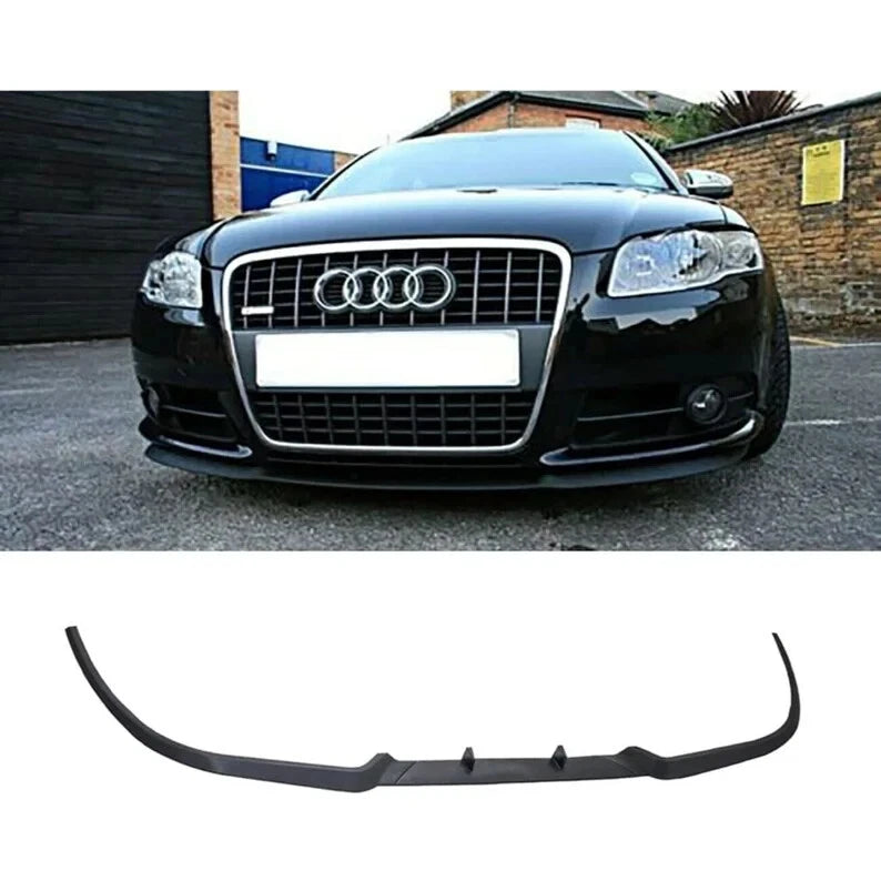 Front Bumper Lip 3 Pcs for Audi A4 S4 B7 (2005-2008)