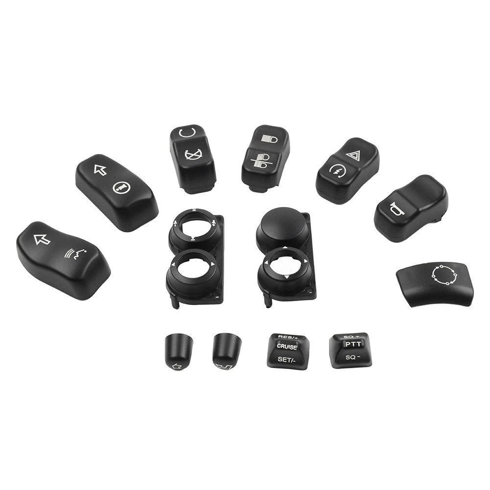 Hand Control Switch Housing Cover for Harley Touring FLHTC FLHX (14-23)