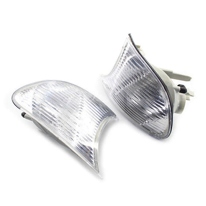 2 x Clear Corner Light Signal Lens for BMW E46 3-Series (2000-2001)