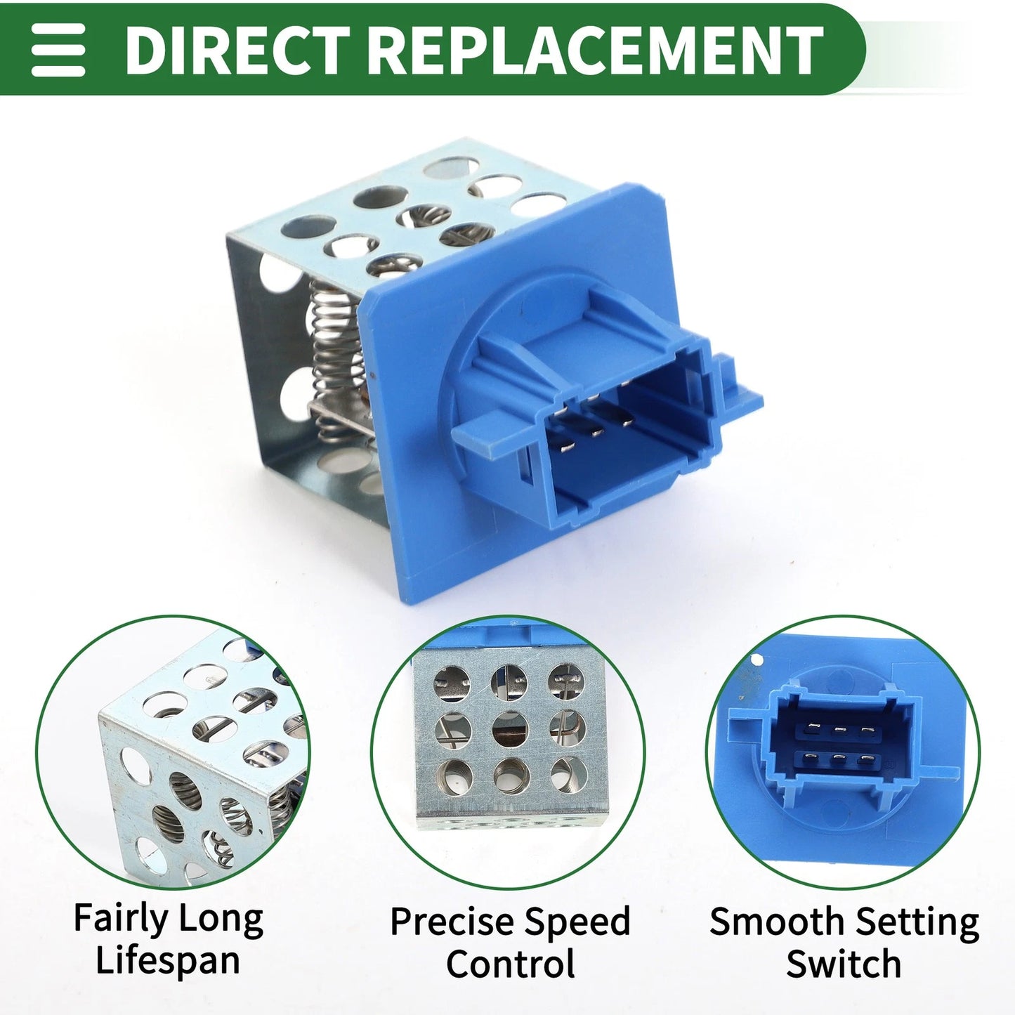Blower Motor Resistor for Peugeot 206 2A/C (1998-2016)