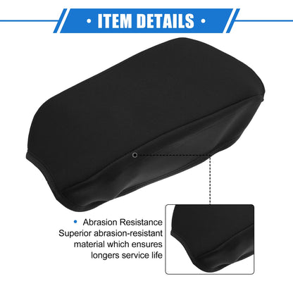 Armrest Protector Cover Pad for Jeep Compass 2010-2022 - Neoprene Black