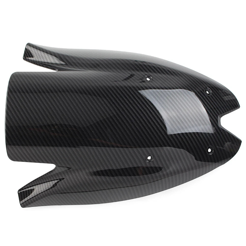 Black Carbon Fiber ABS Windshield Shield for KAWASAKI Z1000 (2010-2013)