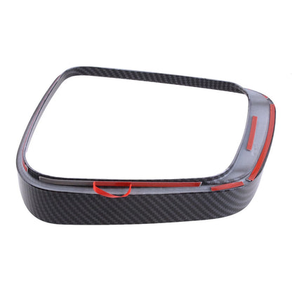Black ABS Side Rearview Mirror Visor Cover for Dodge Durango (2011-2021)