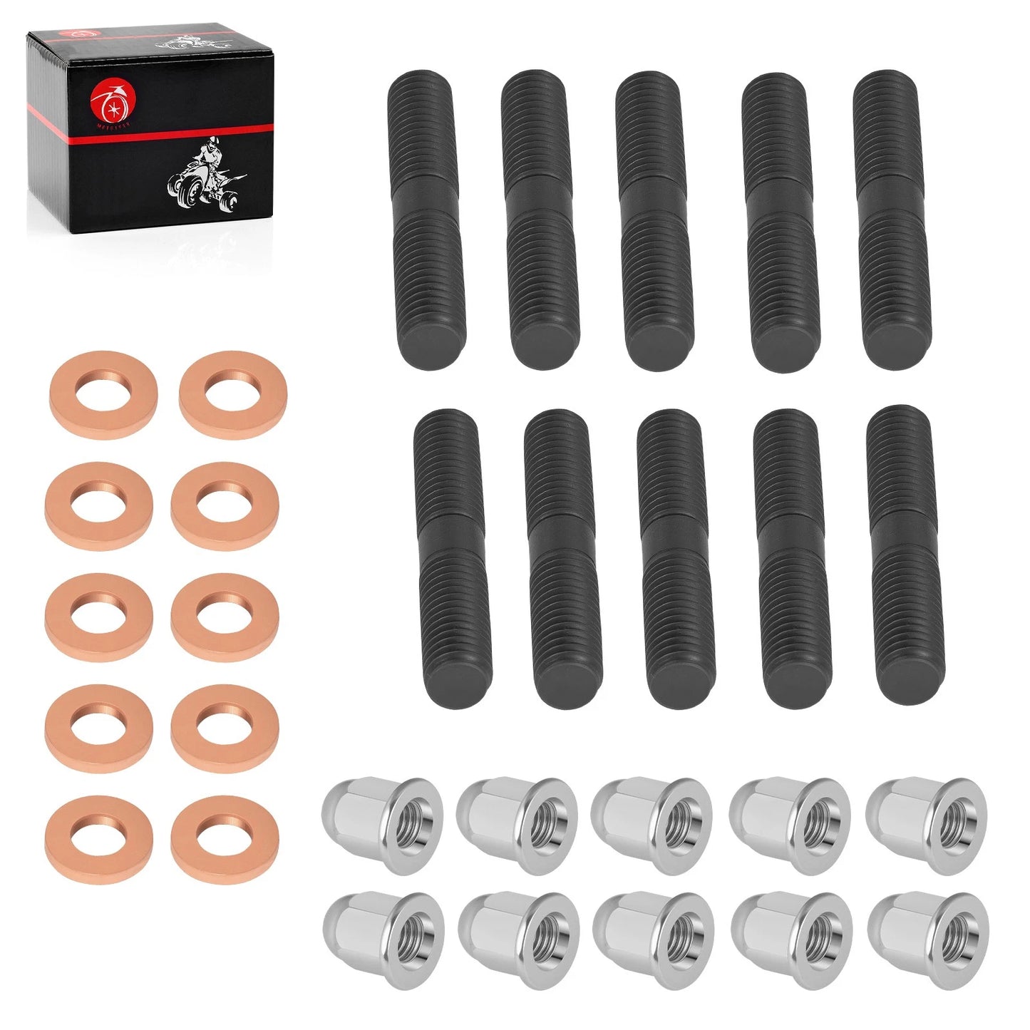 Cylinder Head Stud Kit for Yamaha Banshee 350 YFZ350 (1987-2006)
