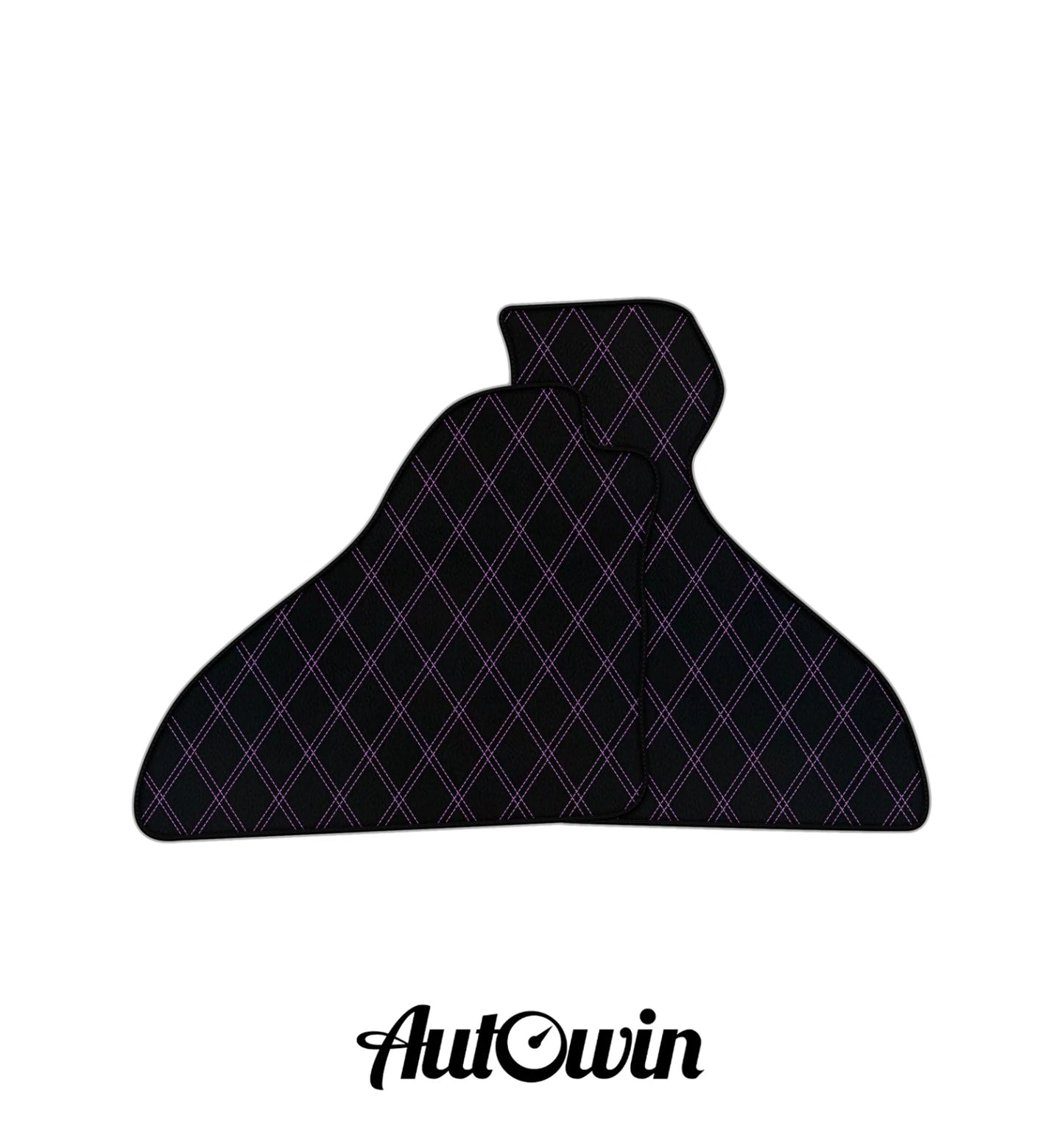 Custom Double Diamond Pattern Car Mats for Ferrari Mondial (1980-1993)