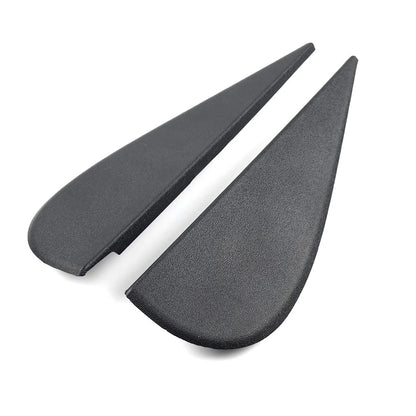 Black Door Side Mirror Triangle Flag Applique for Jeep Wrangler (2007-2018)