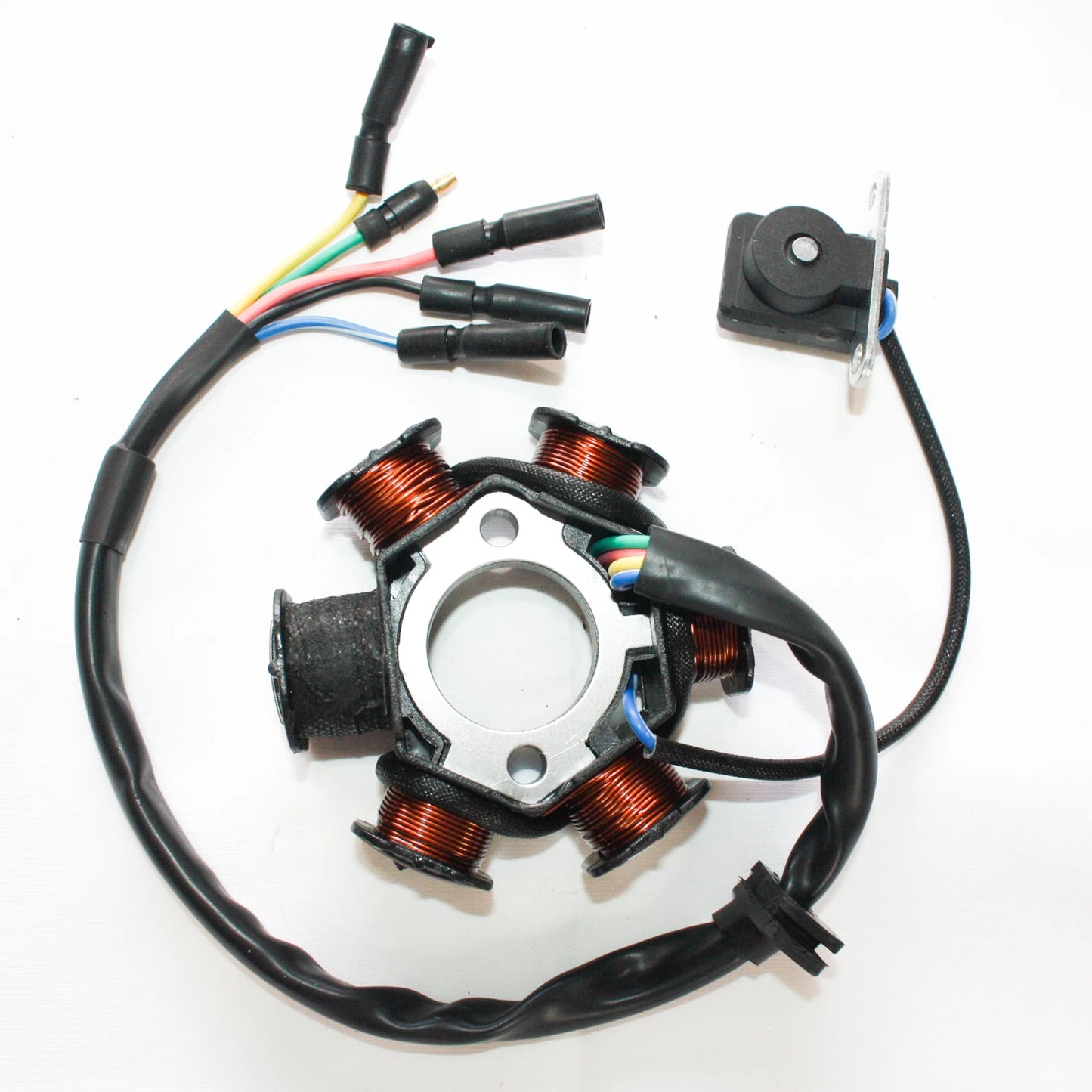 6 Coil Pole Magneto Stator for YX 140cc Electric Start Dirt Bike