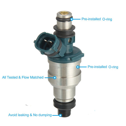 4 x Fuel Injector Nozzle for Toyota Camry 2.0L 3S-FE (1987–1992)