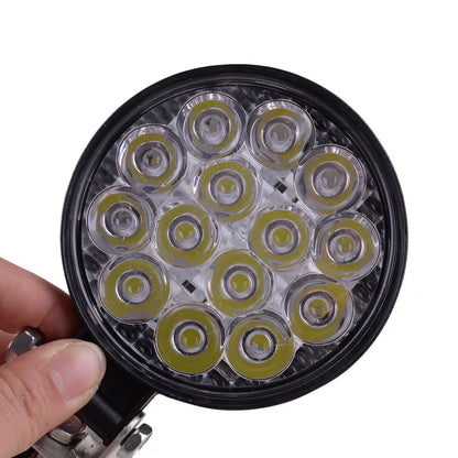 12V 42W LED Work Spot Lights for Truck Off Road Tractor ATV