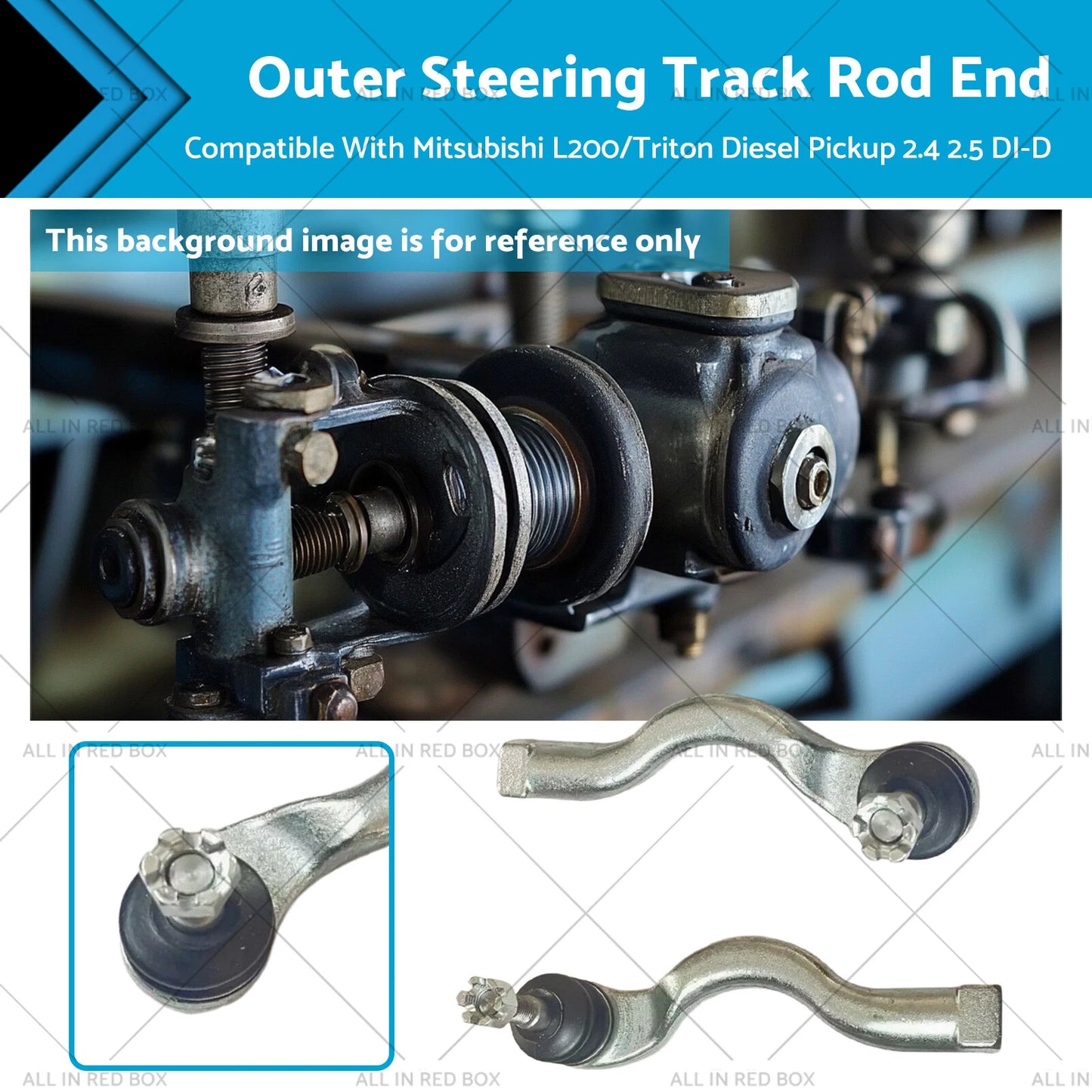 Outer Steering Track Rod End for Mitsubishi L200 Triton Pickup (2015-2023)
