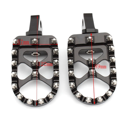 Footpegs 2 x Chrome Anti-Slip for BMW R18 (2020-2023)