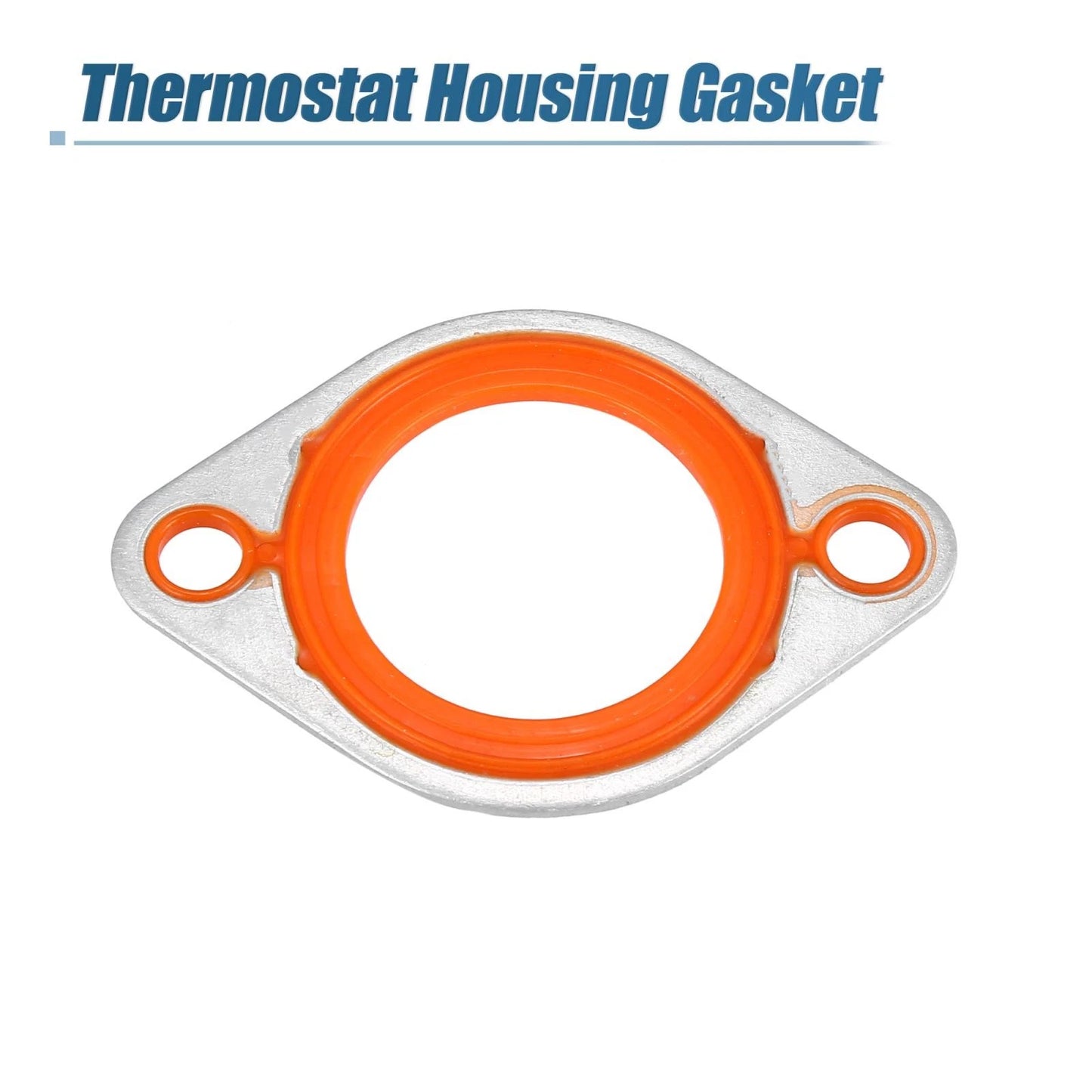 Aluminum Silicone Thermostat Water Neck Housing Gasket Seal for Chevy SBC BBC