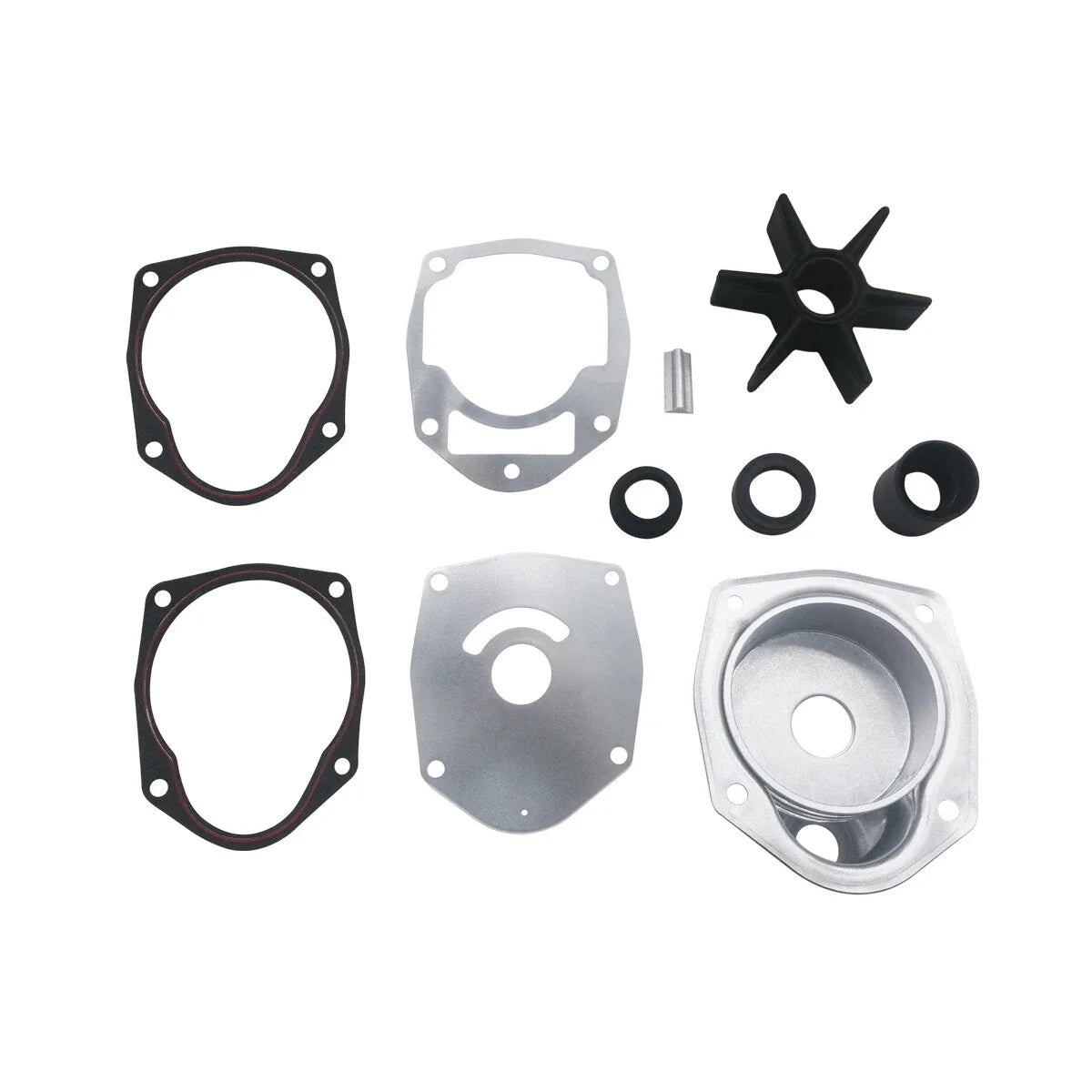 Water Pump Impeller Kit for Mercury Mercruiser Outboard 40-70HP