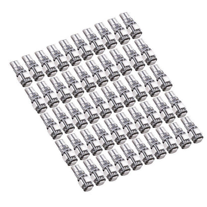 50Pcs T10 Wedge 5-SMD 5050 LED Light Bulbs for Various Makes & Models