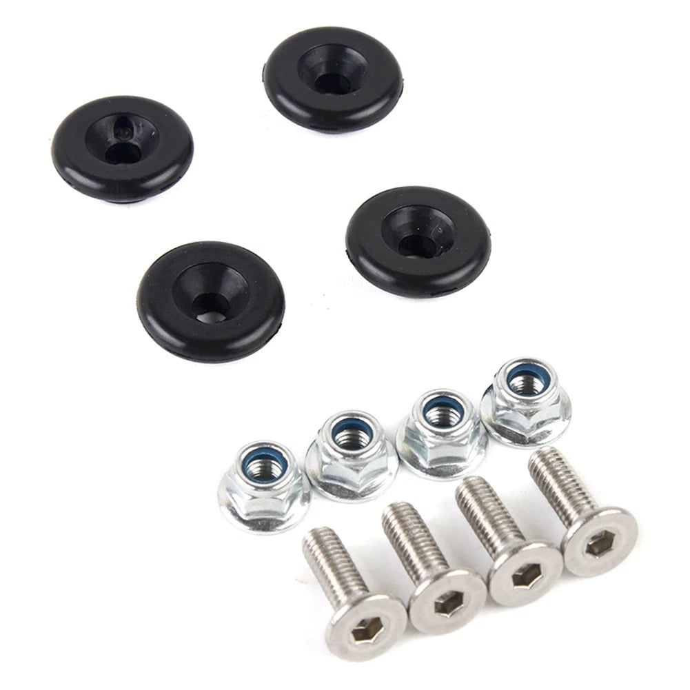 Top Rear Luggage Box Case for Motorcycles - Bushing Pad Spacers Buckle