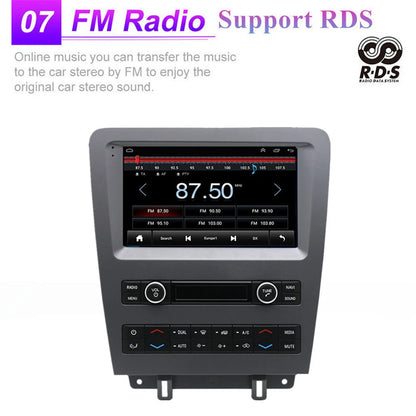 9" Android Stereo Radio GPS Navigation for 2010-2014 Ford Mustang
