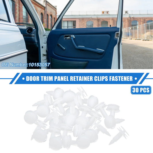 30Pcs Door Trim Panel Retainer Clip Fastener Rivet for Buick