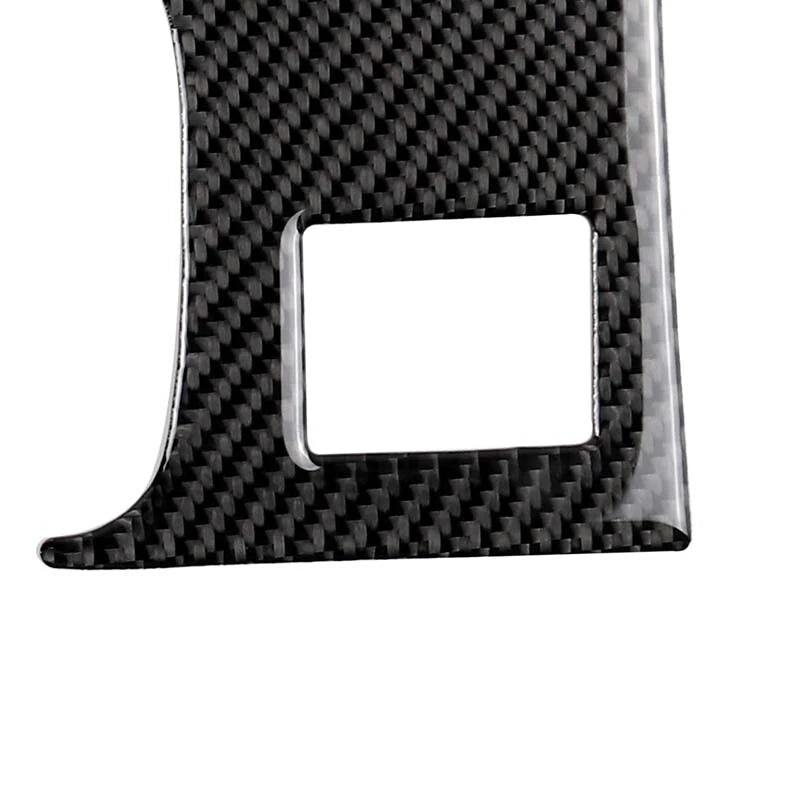 Carbon Fiber Center Console Gear Shift Panel Cover Trim Fits Lexus IS 2013-2018