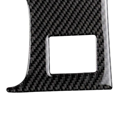 Carbon Fiber Center Console Gear Shift Panel Cover Trim Fits Lexus IS 2013-2018