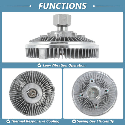 Cooling Fan Clutch for Dodge Ram 1500, 2500, 3500 (2011-2020)