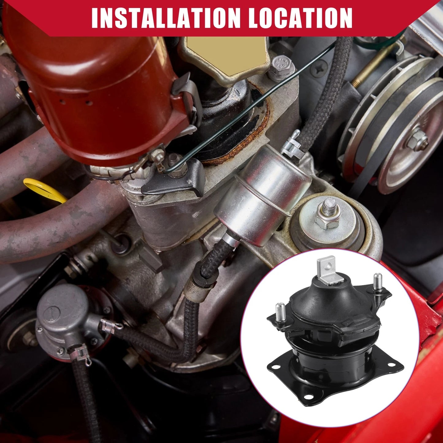 Front Engine Motor Mount for Acura TSX (2003 - 2008)