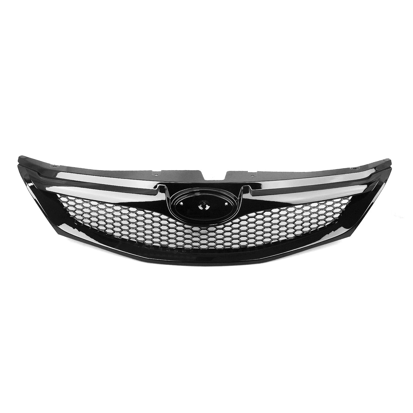 1PC Gloss Black Front Bumper Grille Mesh for Subaru Impreza WRX STI (2008-2011)