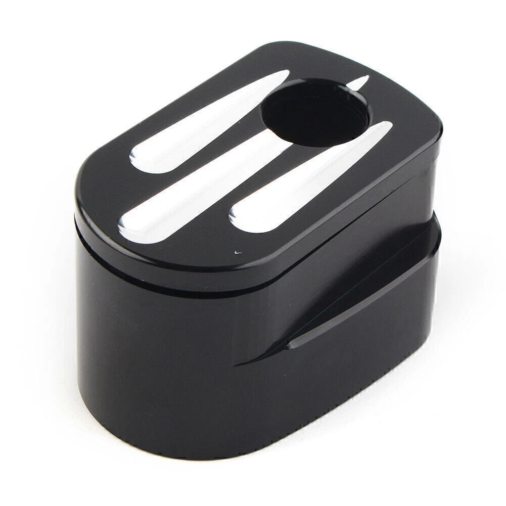 CNC Billet Aluminum Black Ignition Switch Cover for Harley Street Road Glide
