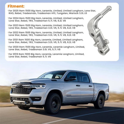 Rear Exhaust Bracket Isolator for Ram 1500 2019-2025 3.0L V6 5.7L 6.2L V8