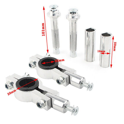22mm/28mm Handlebar Hand Guard Bracket Mounting Accessories for Motorcycle