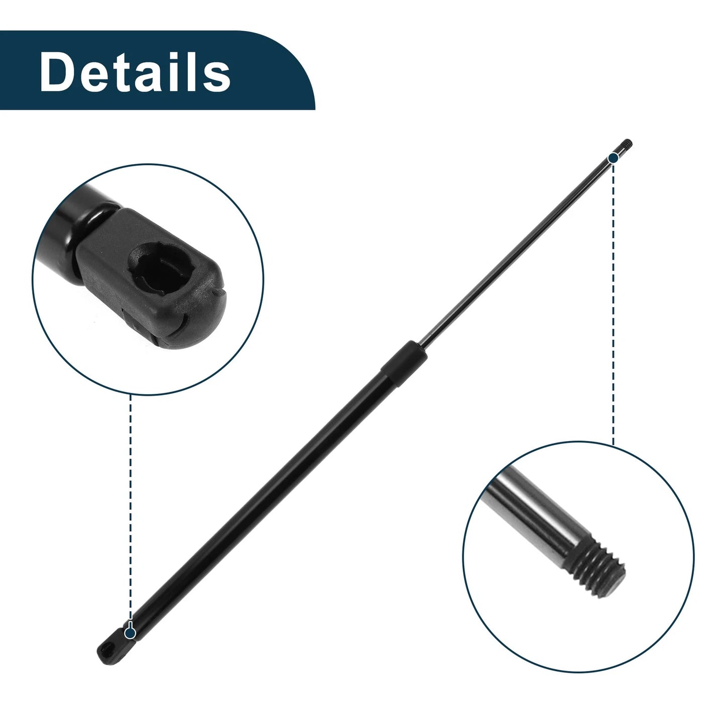 Rear Window Glass Lift Supports Struts for Chevrolet Astro & GMC Safari (92-00)