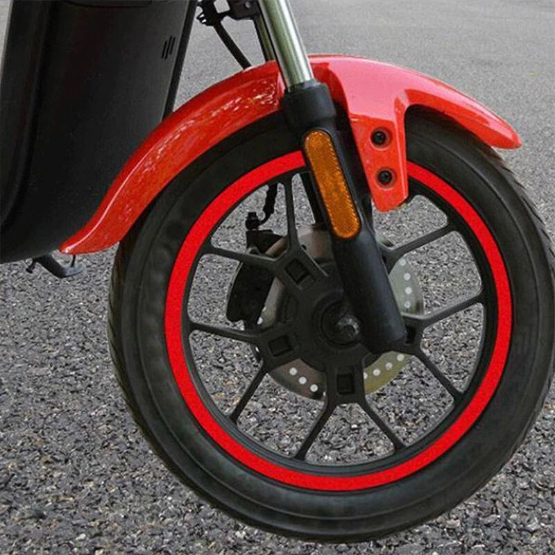 Reflective Rim Stripes Wheel Decals for Suzuki GSXR 600/750/1000 (2001-2023)