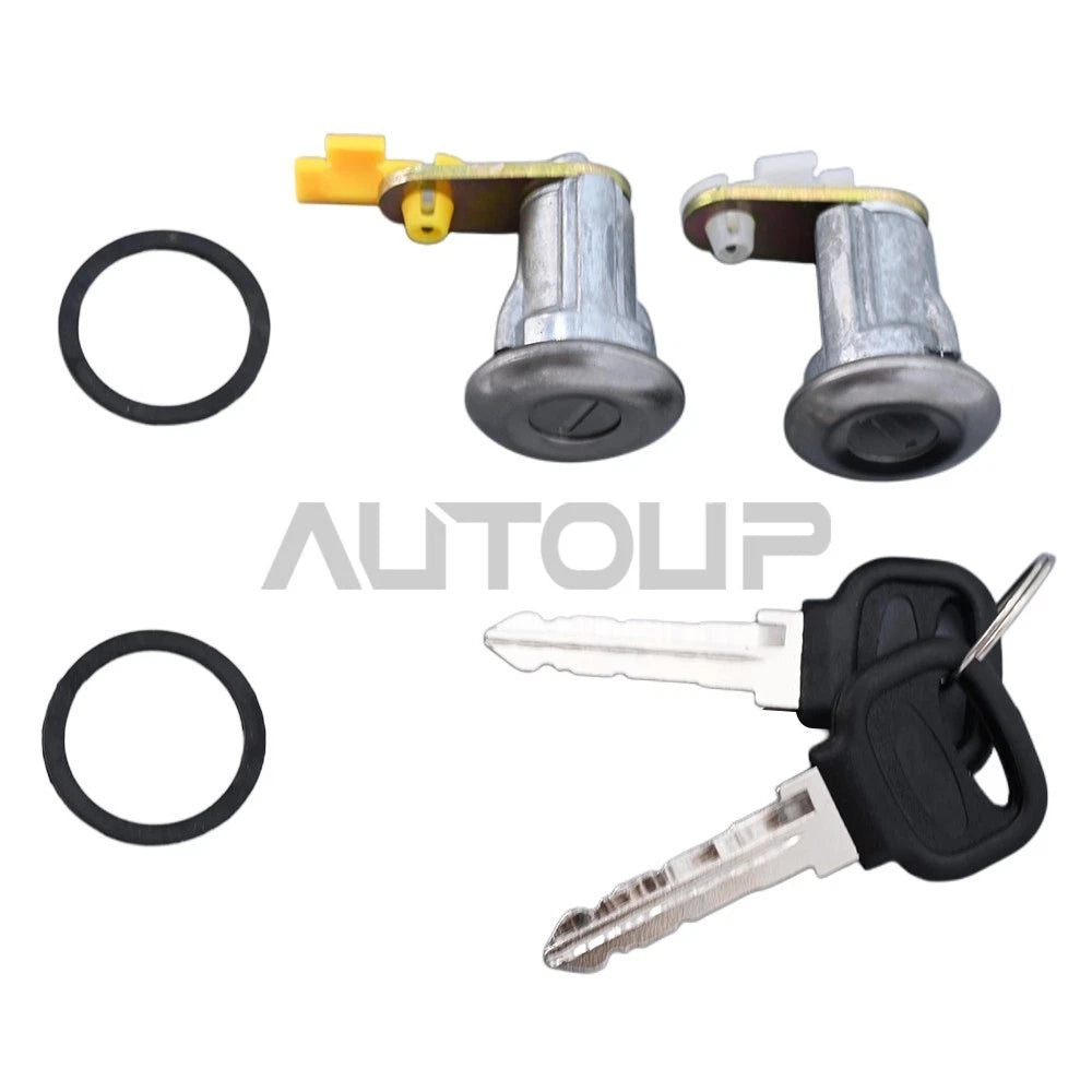 Door Lock Set W/ Keys for Ford Festiva Mazda B2000 B2200 B2600 RX-2
