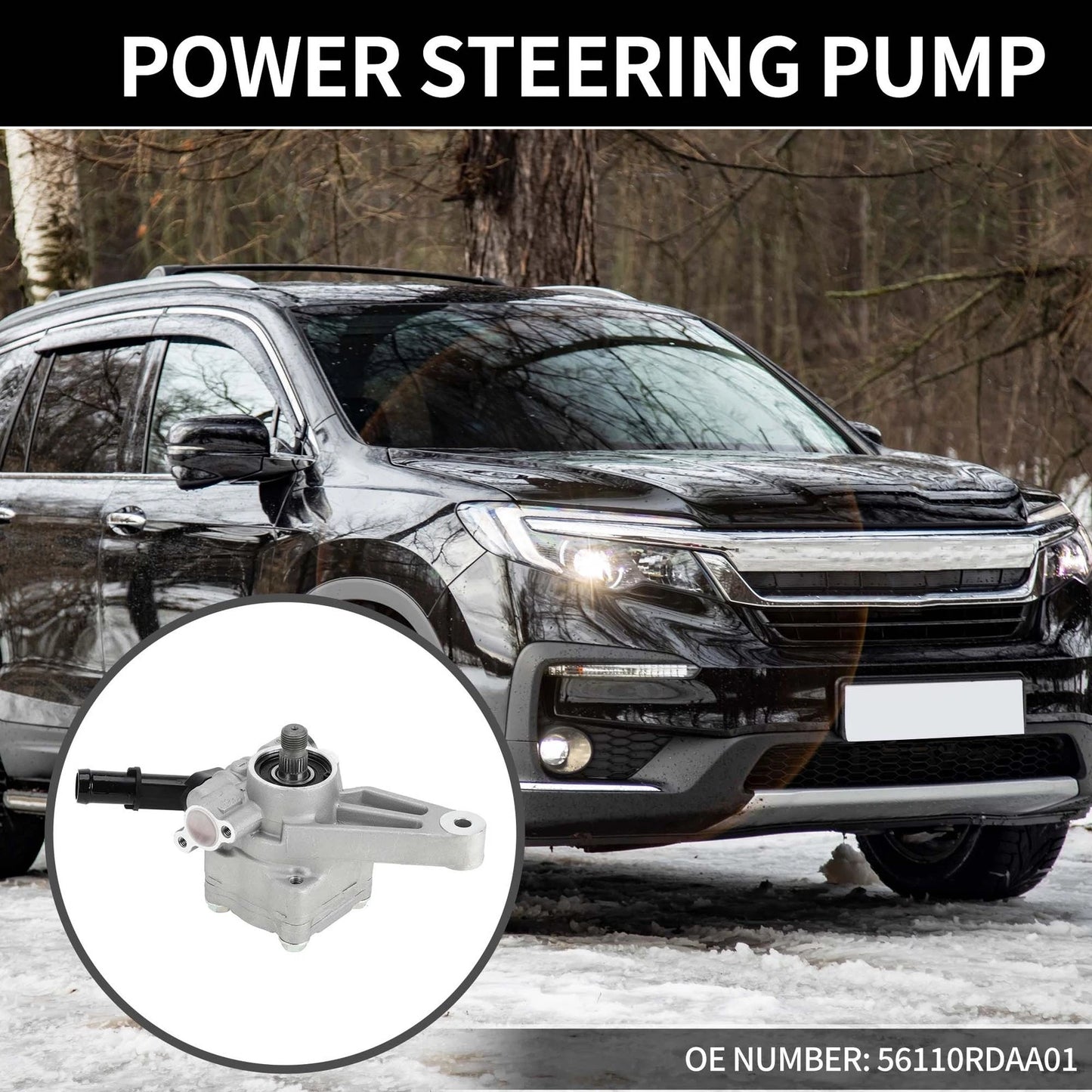 Power Steering Pump for Acura TL (2004-2008)