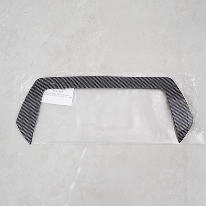 Carbon Black Dashboard Console Cover Trim for Nissan Sentra (2020-2024)