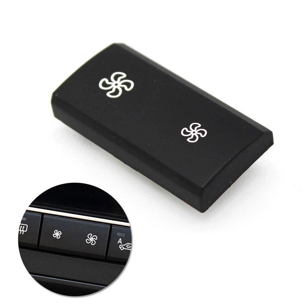 Car Wind Air Volume Conditioning Fan Switch Button Cover for BMW X5 X6 (2007-2013)