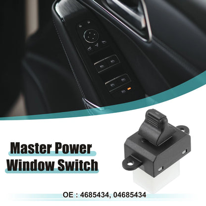 Rear Right Side Master Power Window Switch for Dodge Viper (2001-2001)