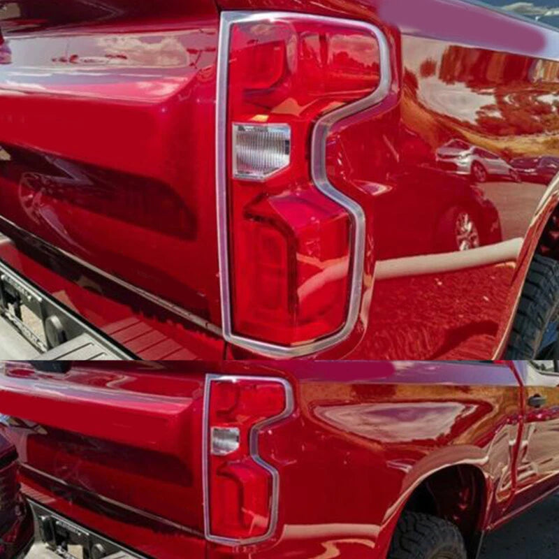 Car Tail Light Covers for Chevrolet Silverado 1500 (2019-2022)