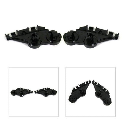 Bumper Brackets  Beam Retainer Support for Chrysler 300 (2011-2020) Black