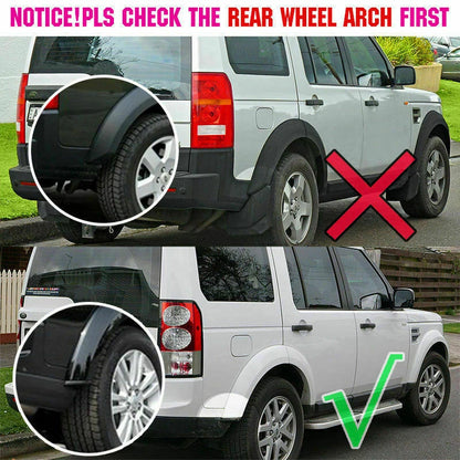 Mud Flap Fender Splash Guards for Land Rover Discovery 4 LR4 (2010-2016) 4 x