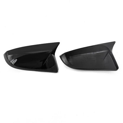 OX Horn Style Mirror Cover Caps for Toyota RAV4 2013-2019, Runner 2013-2020, 2 x