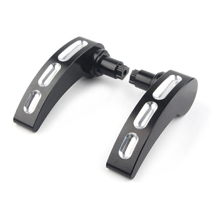 2 x Black Saddlebag Lid Lifter Latch Levers for Harley Road Glide (2014-2017)