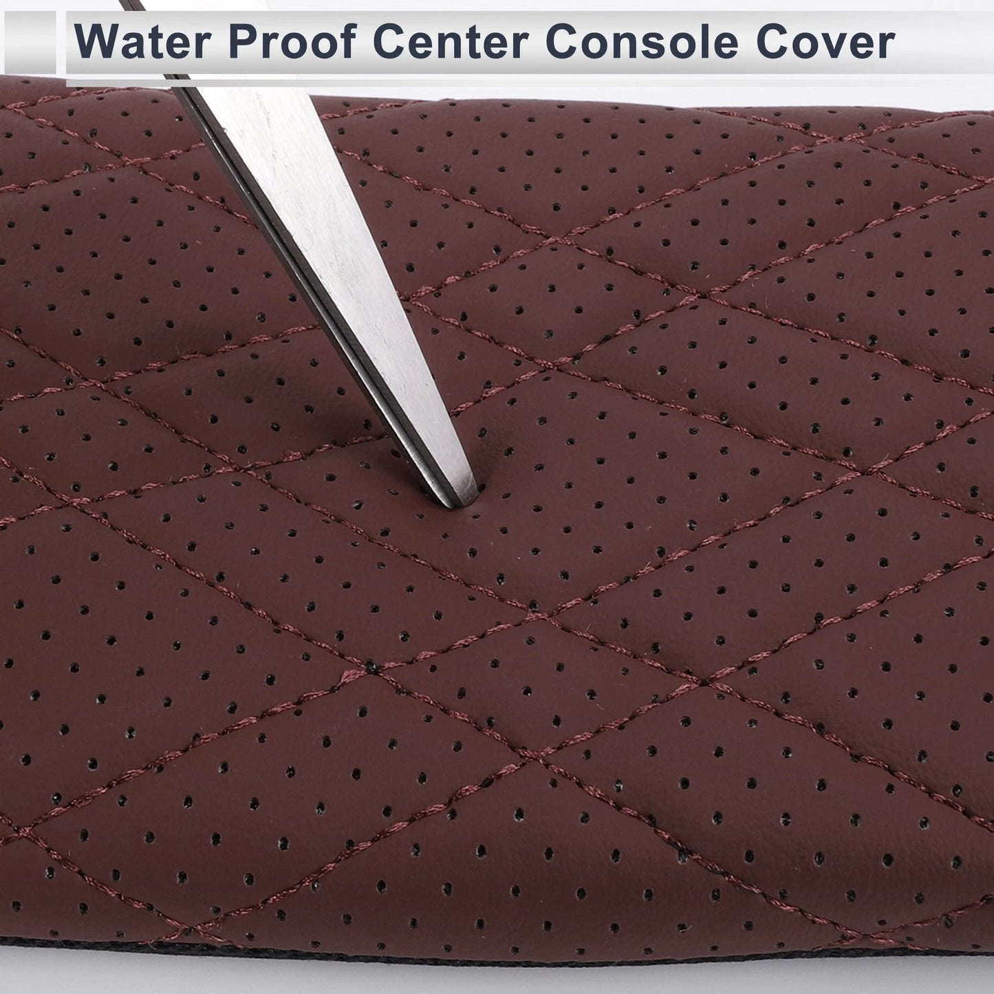 Car Center Console Cover for BMW 5 Series G30 2018-2023 Dark Red 1 Set